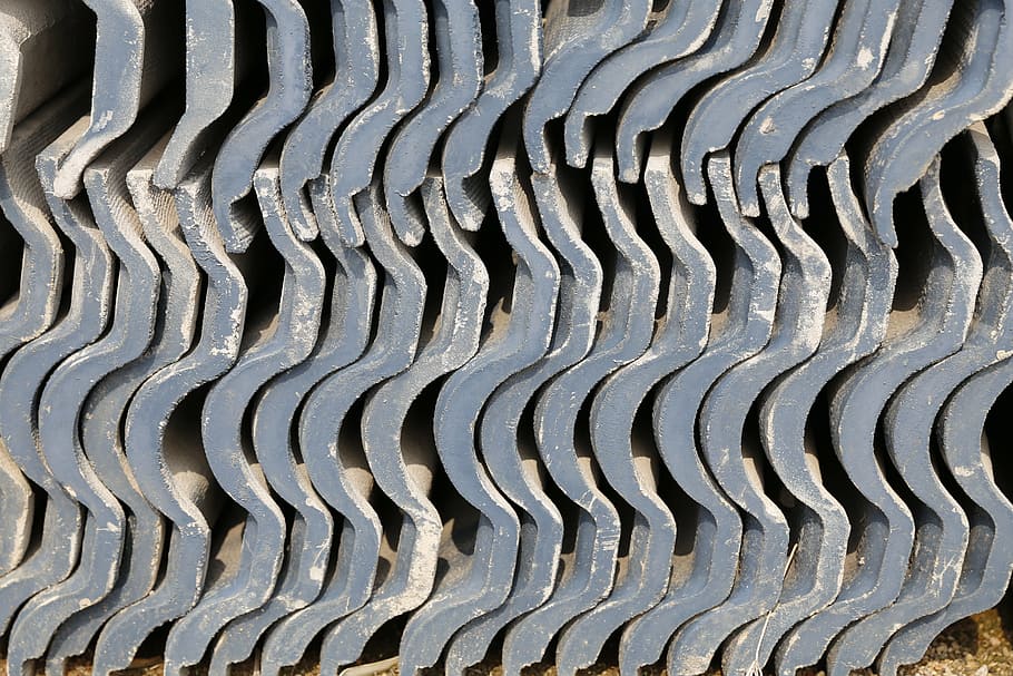 tile, gray, order, no people, full frame, backgrounds, metal HD wallpaper