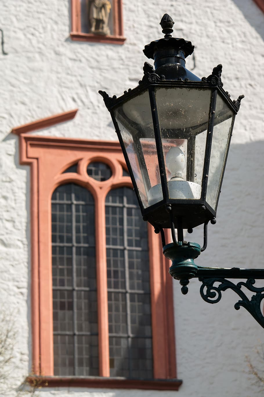lantern, lighting, lamp, street lamp, retro, bad münstereifel HD wallpaper