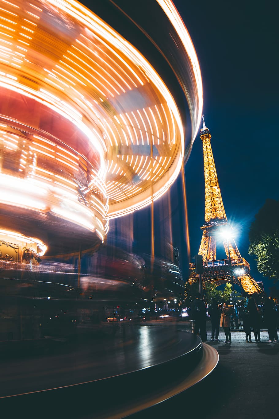 HD wallpaper: people standing near Eiffel Tower during night time, paris,  nightlife | Wallpaper Flare