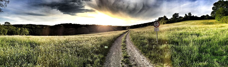 away, thunderstorm, forward, clouds, flash, landscape, nature HD wallpaper