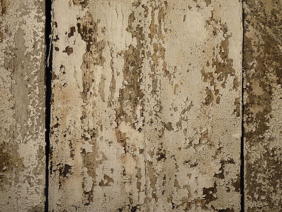close up photo of brown wood, wall, texture, old paint, flake HD wallpaper