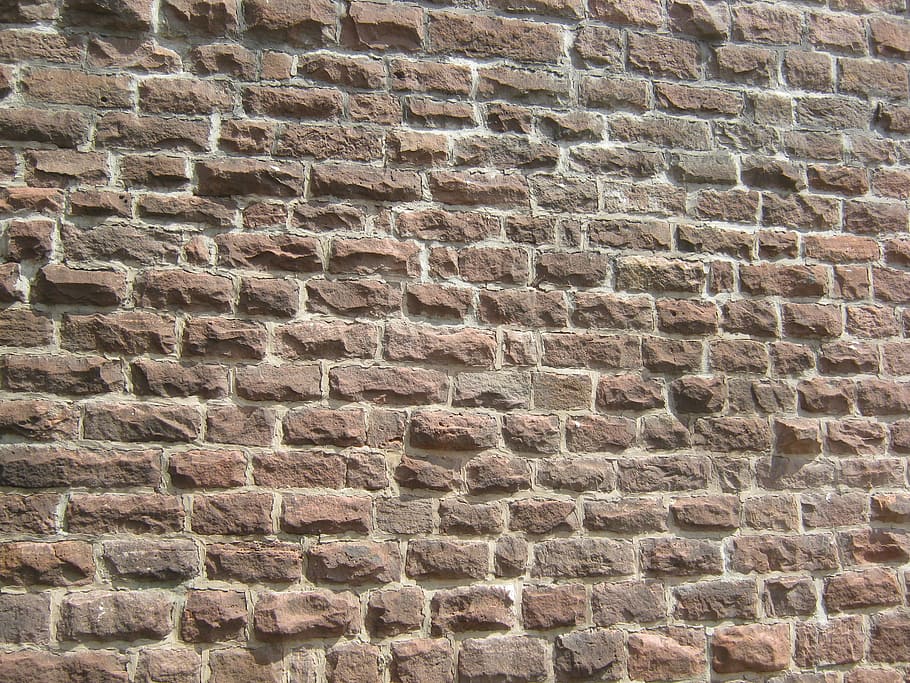 brick wall, sand stone, natural stone, texture, structure, background HD wallpaper