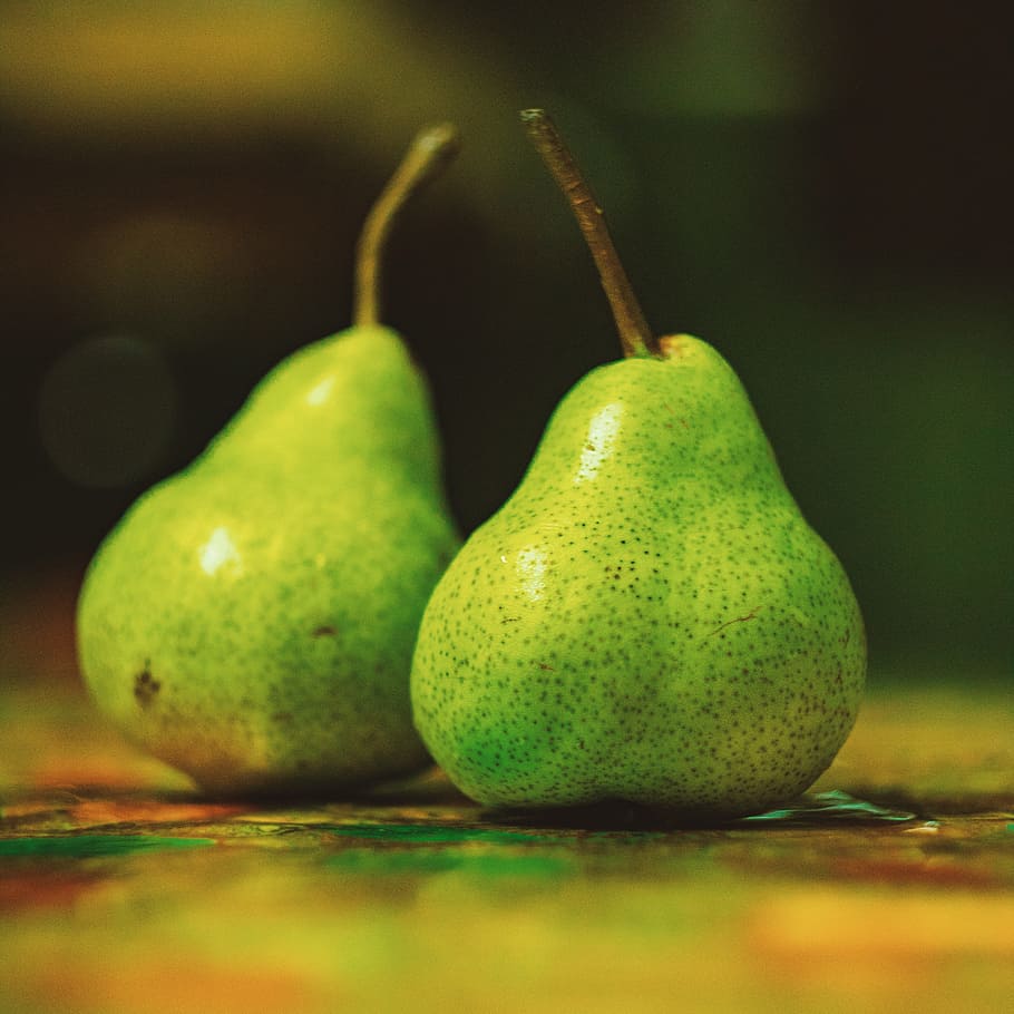 pear, fruit, fresh, healthy, food, vitamin, green, vegetarian HD wallpaper