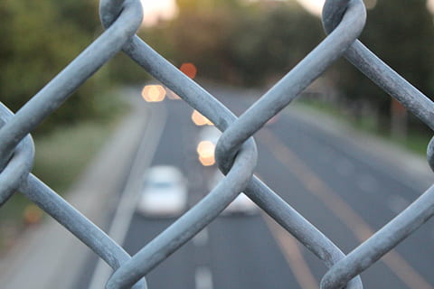 chainlink, fence, texture, metal, security, barrier, iron, steel HD wallpaper