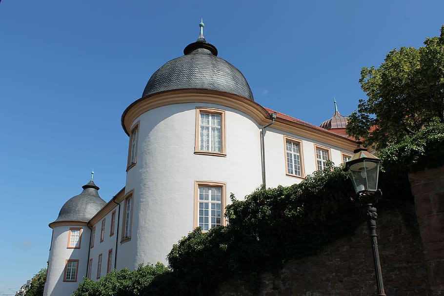 Castle, Ettlingen, Historically, architecture, building exterior HD wallpaper
