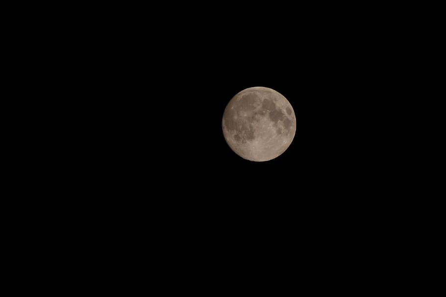 moon, night, sky, space, astronomy, beauty in nature, planetary moon HD wallpaper