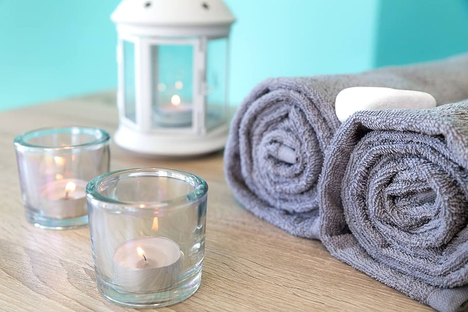 quiet, relaxation, tranquility, rest, knowledge, indoors, towel HD wallpaper