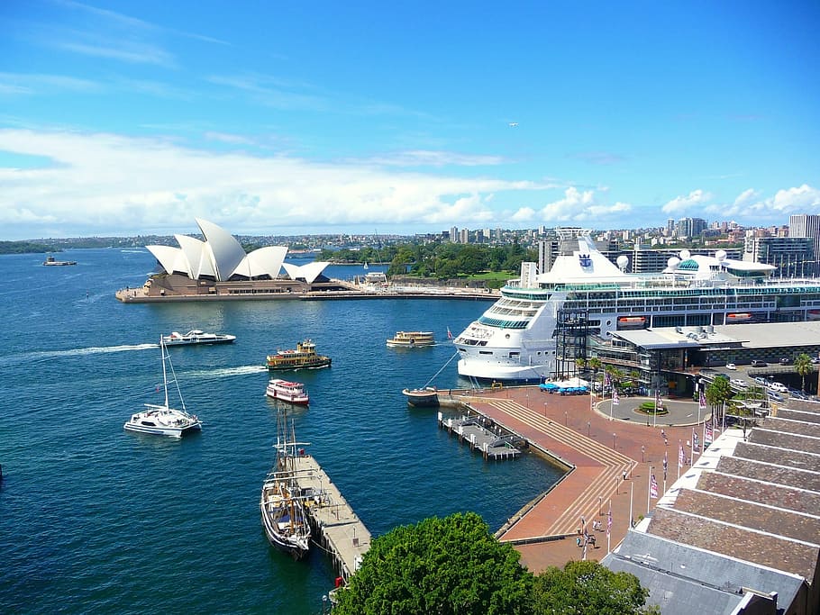 Australia, Sydney, Harbor, Harbor View, nautical Vessel, sea HD wallpaper