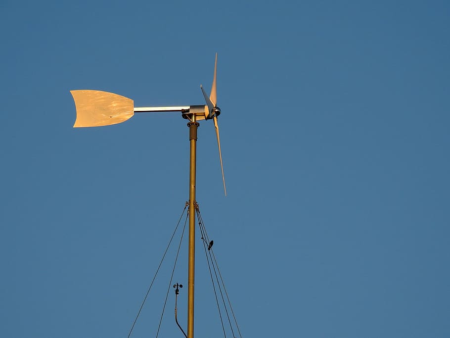 wind, power, windmill, wind turbine, sky, electricity, small wind turbine HD wallpaper