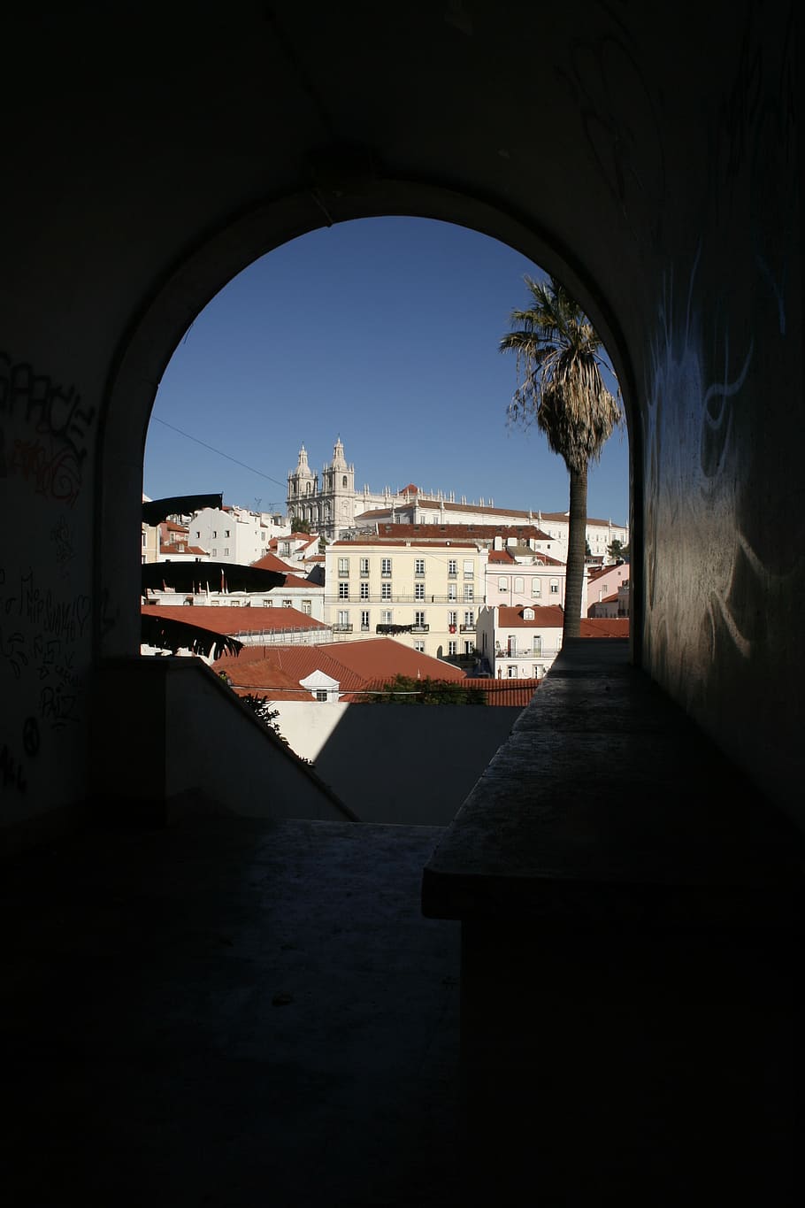 landscape, lisbon, monument, architecture, built structure HD wallpaper
