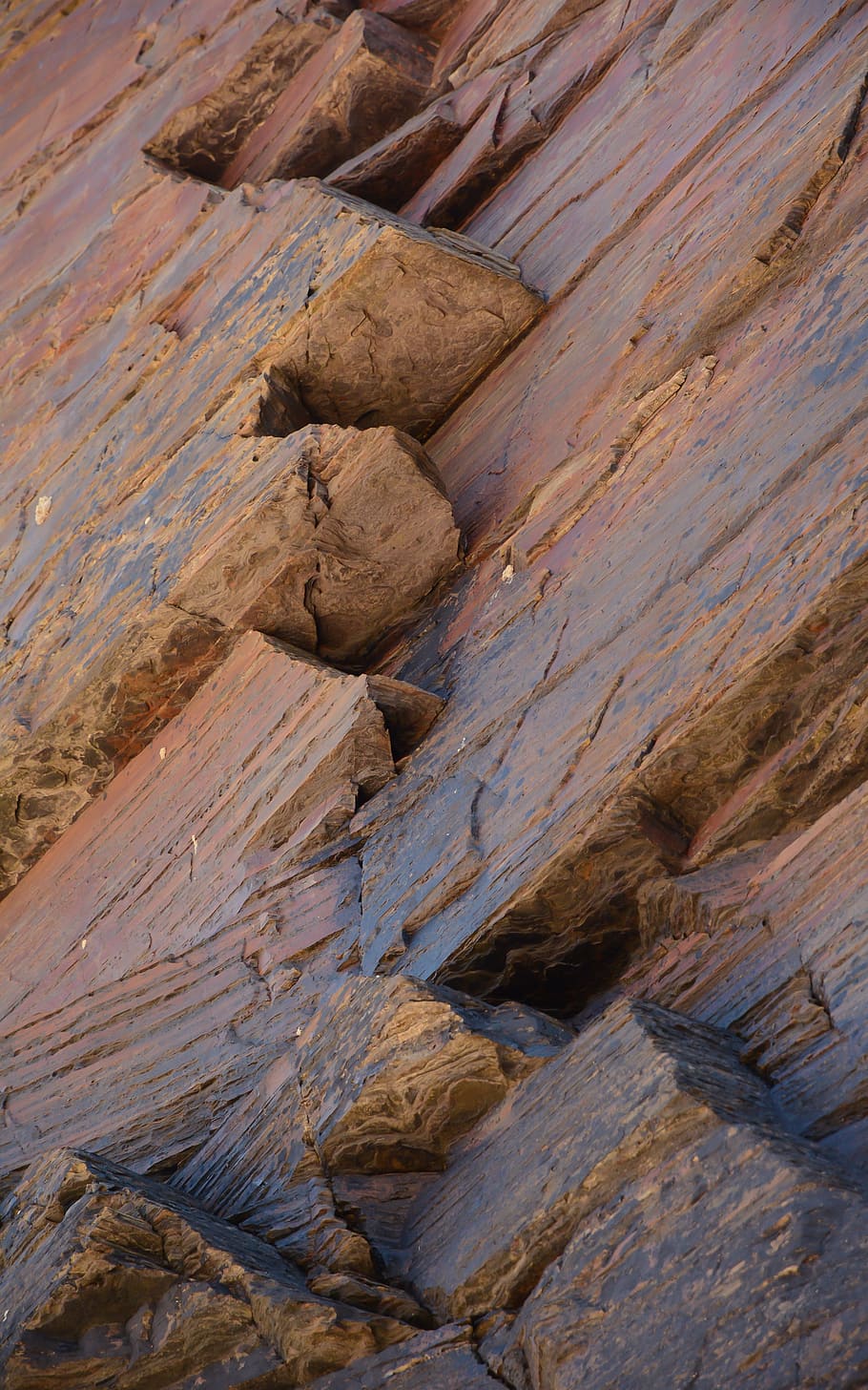 rock, pierre, crack, training, nature, testure, orange, color HD wallpaper