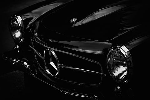 Classic Mercedes car, various, success, shiny, luxury, chrome HD wallpaper
