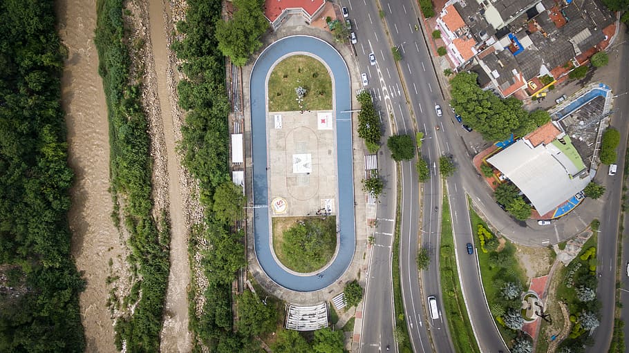 cucuta, drone, air, fly, flight, aircraft, sky, aviation, landscape HD wallpaper