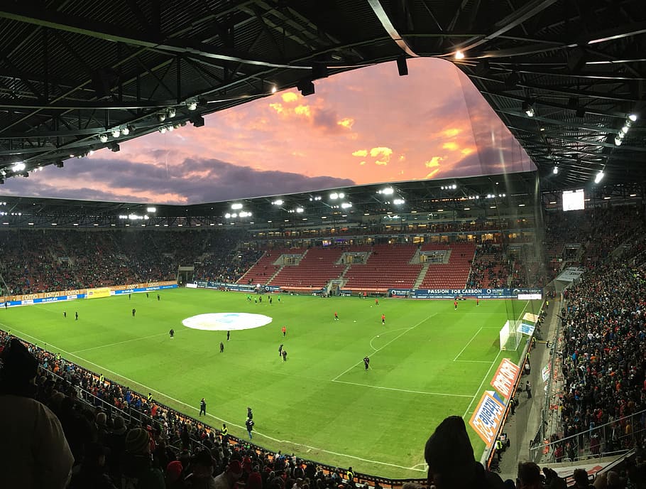 Arena, Football, Football Match, Playing Field, fc augsburg