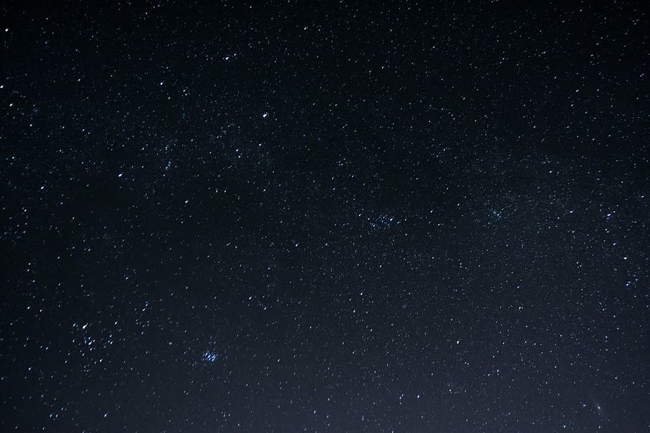 stars at night, starry, sky, galaxy, space, astronomy, dark, evening, HD wallpaper