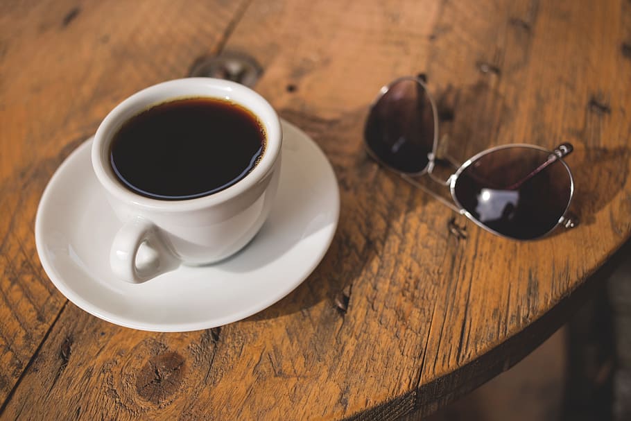 espresso, coffee, cup, table, wood, drink, food and drink, kitchen utensil HD wallpaper