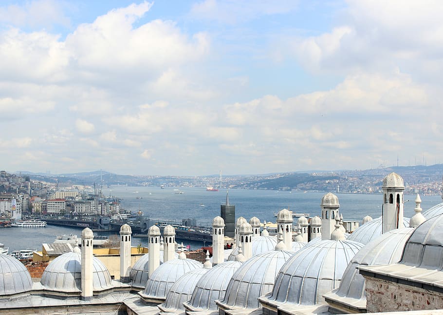 süleymaniye, cami, istanbul, turkey, architecture, building exterior, HD wallpaper