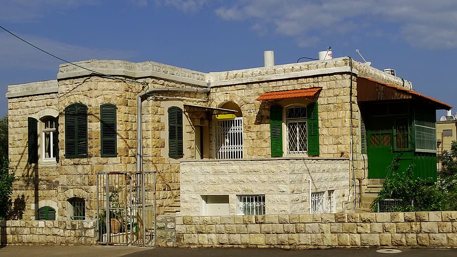 israel, haifa, building, architecture, building exterior, built structure HD wallpaper