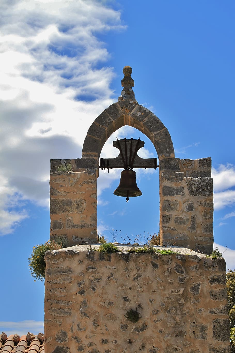 Architecture, Building, Facade, Masonry, bell, bell tower, south HD wallpaper