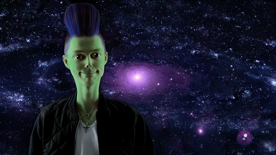 Alien, Vacancy, Human, Planet, star, sci-fi, men, people, dark HD wallpaper