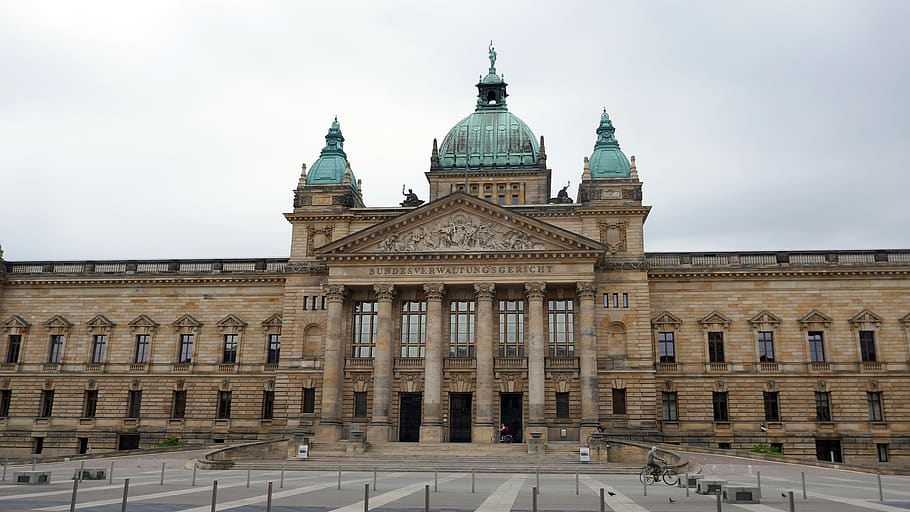 leipzig, supreme administrative court, architecture, building, HD wallpaper