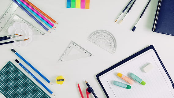 Pencil, colorful tips, stationary, u, 16:9 background, 24792, HD wallpaper  | Peakpx