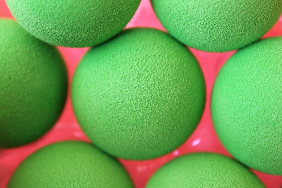 texture, ball, rubber, wallpaper, red, green, green color, multi colored HD wallpaper