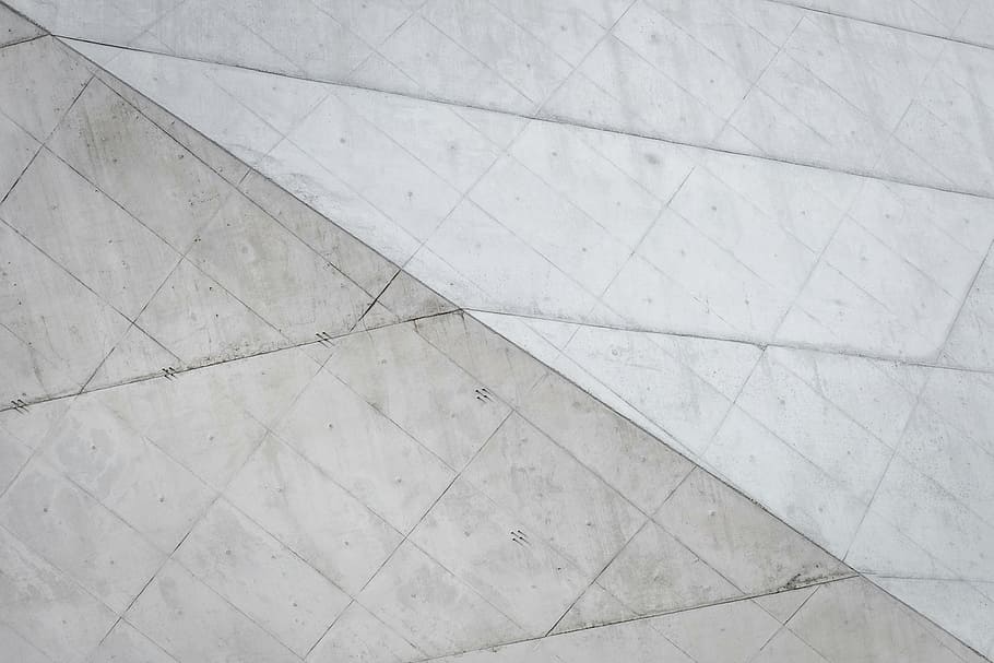 untitled, design, patterns, lines, floor, ceiling, tiles, white HD wallpaper