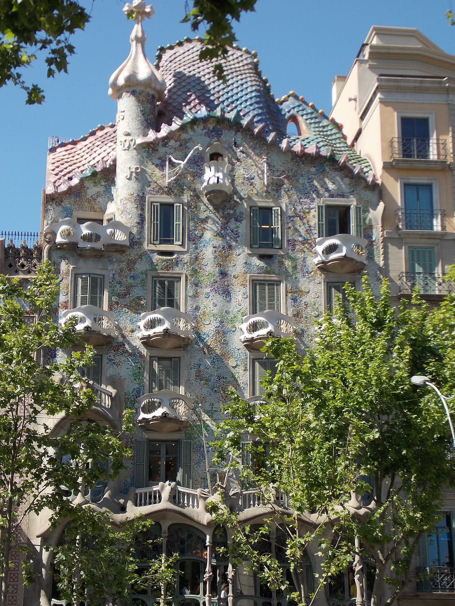 barcelona, spain, architecture, building, europe, famous, town HD wallpaper