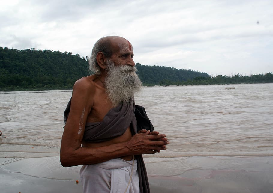 holy, man, old, hindu, religious, faith, spirituality, person HD wallpaper
