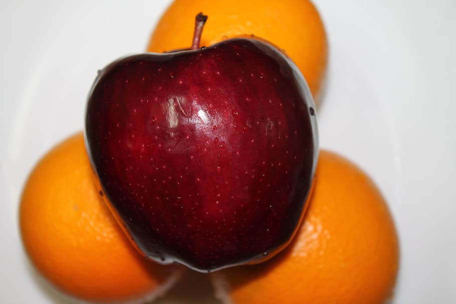 fruit, apple, red, food, fresh, health, nutrition, natural HD wallpaper