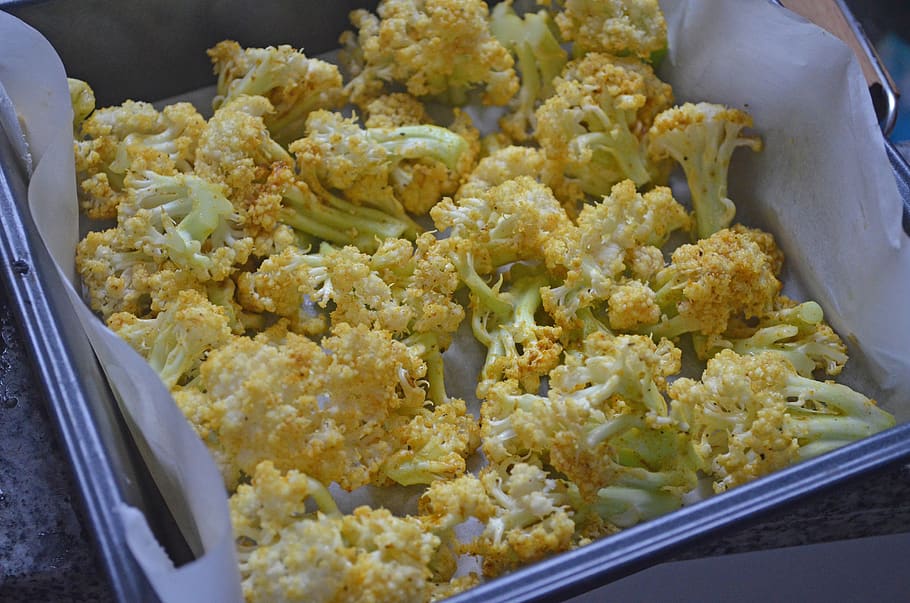 cauliflower, vegan, food, vegetarian, food and drink, ready-to-eat HD wallpaper