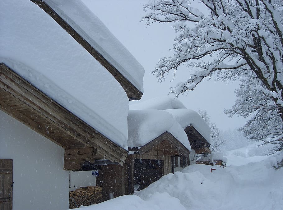 snow, winter, wintry, cold, cold temperature, architecture HD wallpaper