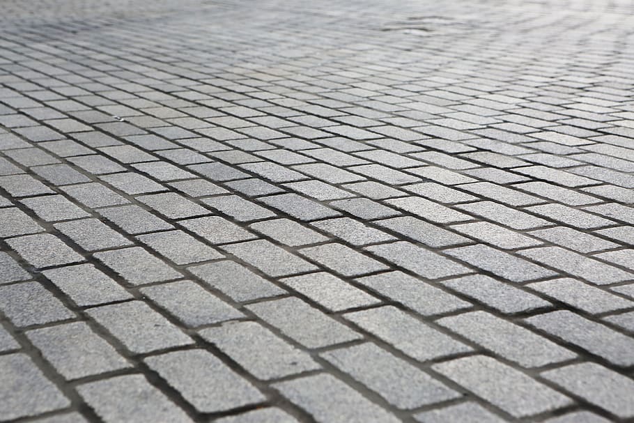 sidewalk, path, cobblestone, city, pattern, backgrounds, full frame HD wallpaper