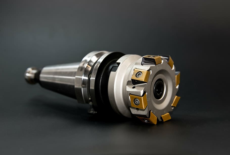 grey metal bar, drill, milling, milling machine, drilling, tool HD wallpaper