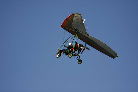 trike, flight, hang glider, transportation, extreme sports HD wallpaper