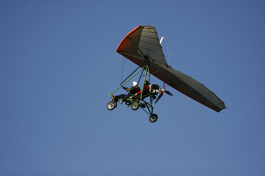 trike, flight, hang glider, transportation, extreme sports HD wallpaper