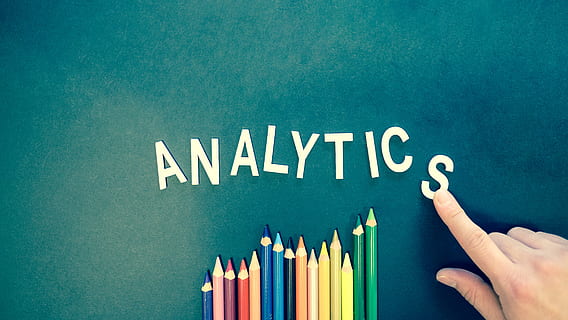 Analytics Text, colored pencils, coloured pencils, creativity HD wallpaper