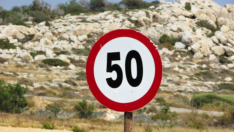 Speed Limit, Sign, Maximum, Slow, restriction, road sign, red HD wallpaper