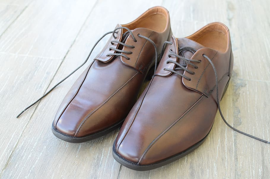 shoes, business, socks, gentleman, commit, brown, floor, wood HD wallpaper