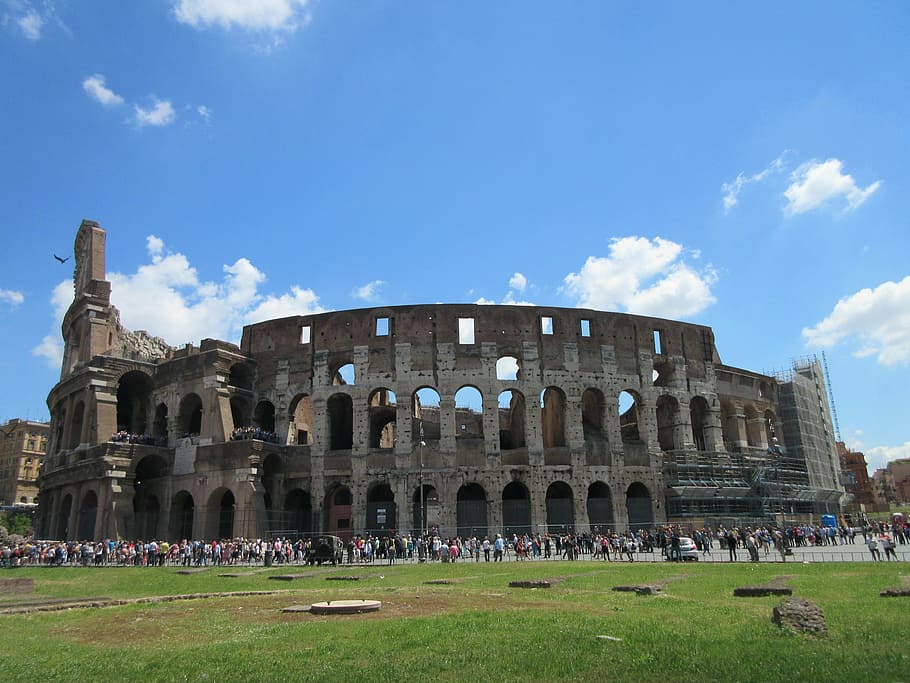 touristic, rome, historic, built structure, architecture, travel destinations HD wallpaper