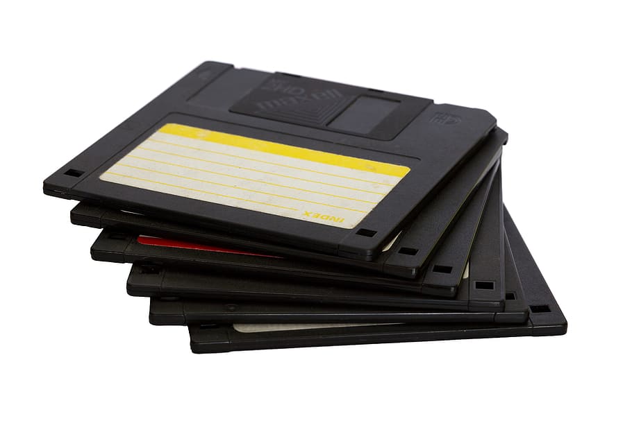 gray floppy diskettes, Black, Business, Computer, computing HD wallpaper