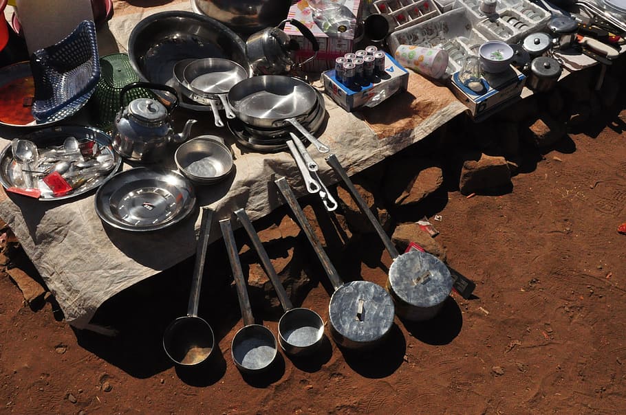 tableware, eritrea, asmara, large group of objects, choice HD wallpaper