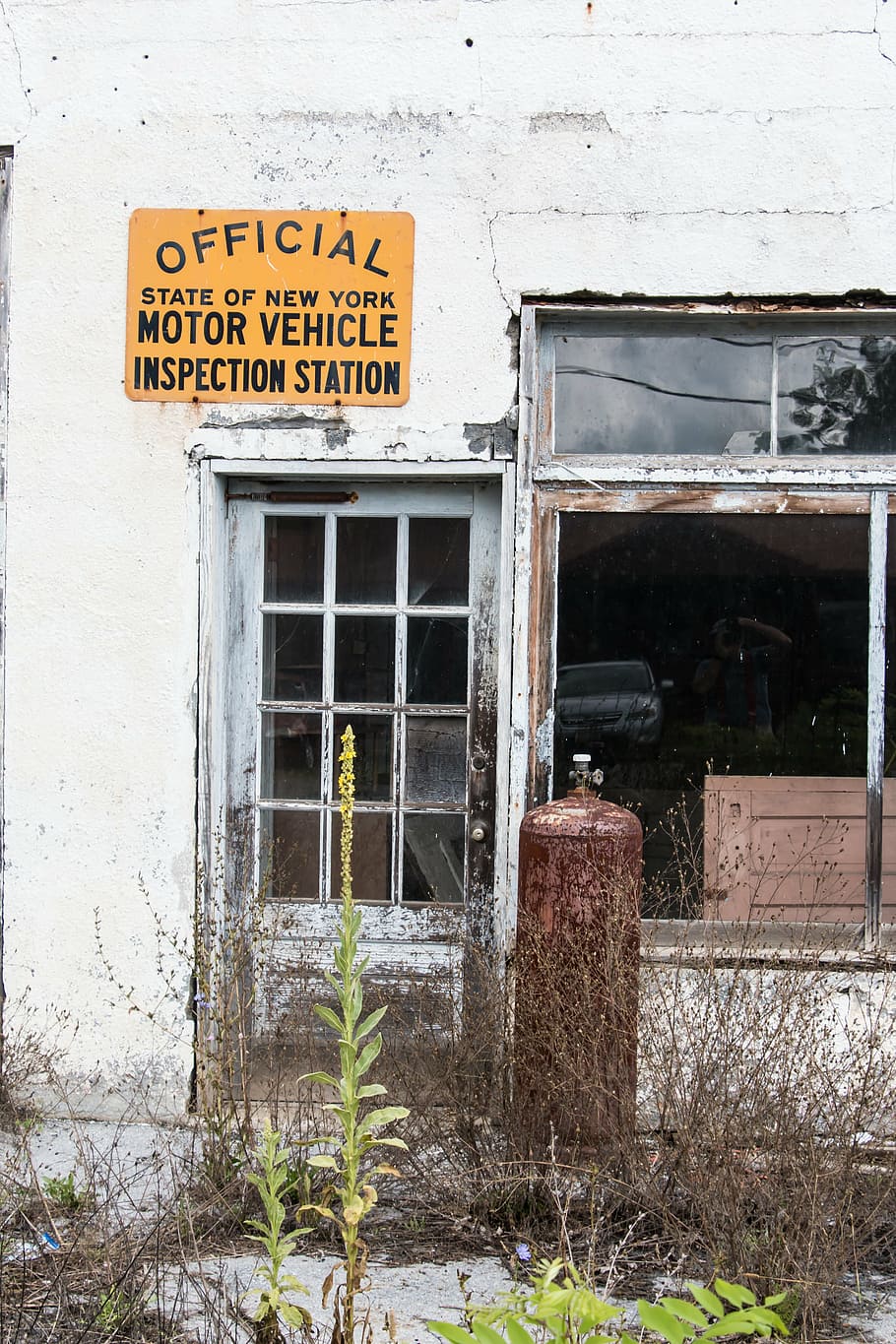 abandoned, garage, door, built structure, building exterior HD wallpaper