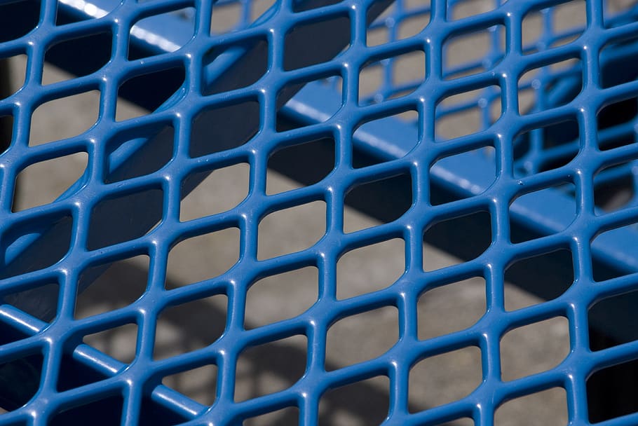 abstract, blue, web, chair, pattern, full frame, backgrounds HD wallpaper