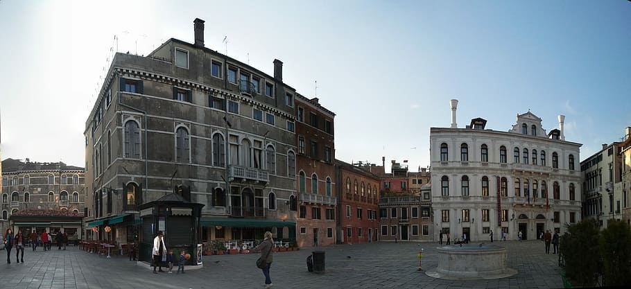 Venice, Field, Plaza, Formosa, maria, architecture, building exterior, HD wallpaper