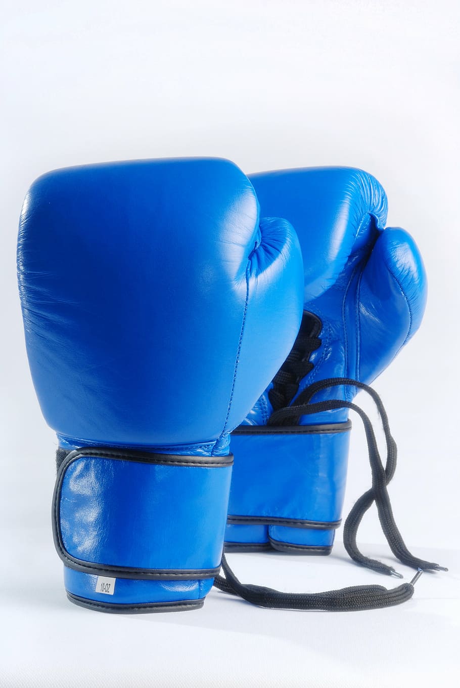 HD wallpaper: pair of blue boxing gloves, isolated on white background,  fight | Wallpaper Flare