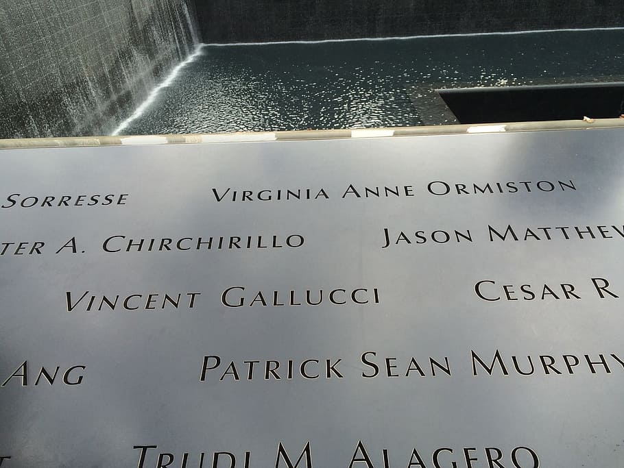 monument, twin tower, nyc, text, western script, communication HD wallpaper