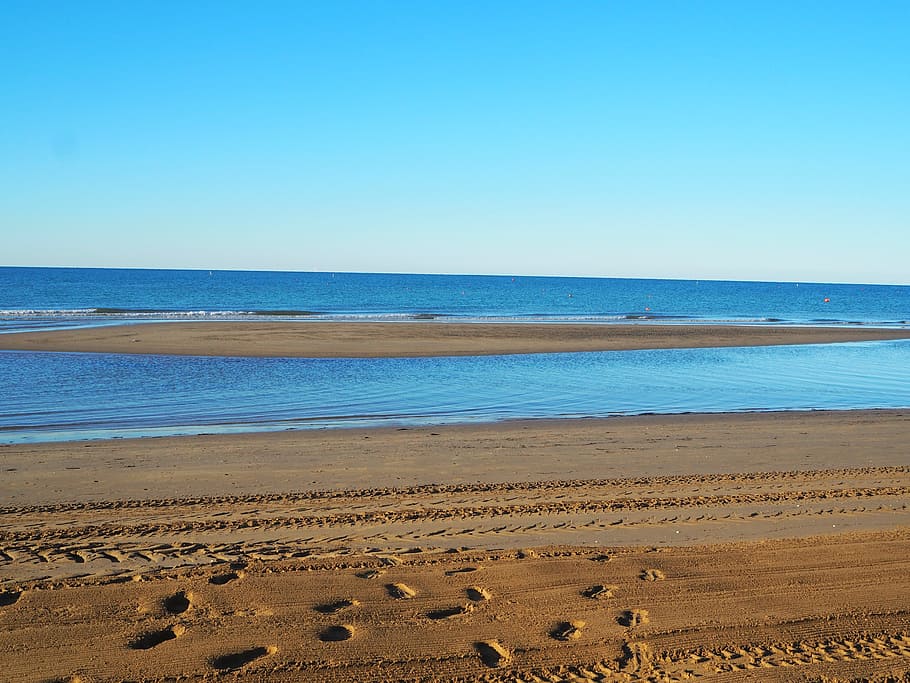 sea, ebb, beach, most beach, wave, water, sand beach, coast HD wallpaper