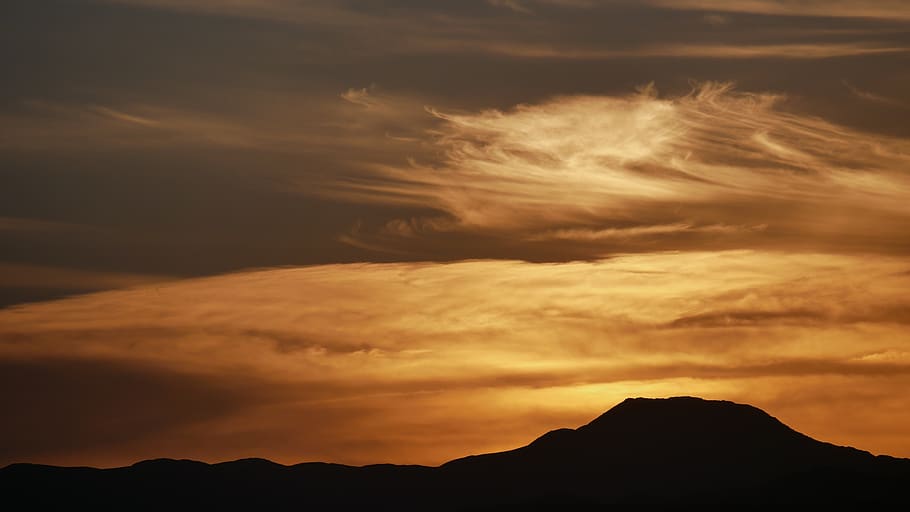 sunset, nature, panorama, sky, cloud - sky, beauty in nature HD wallpaper